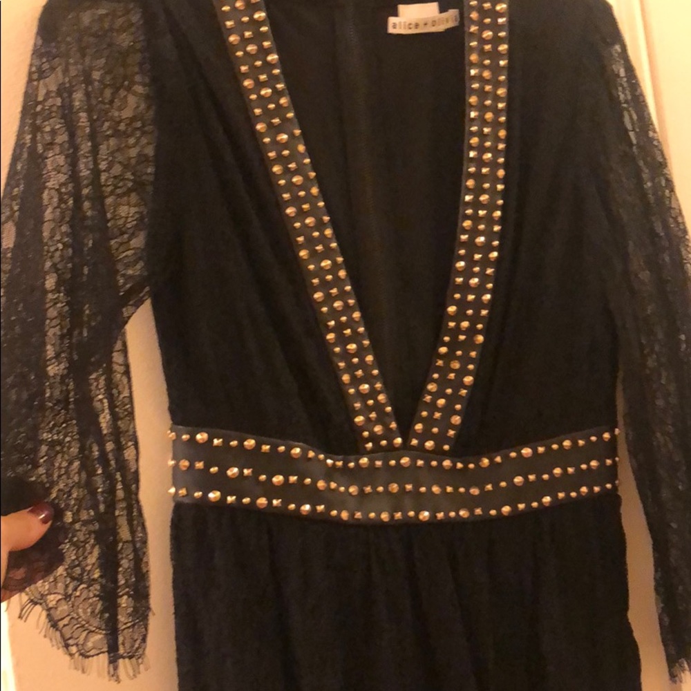 Alice and Olivia lace dress